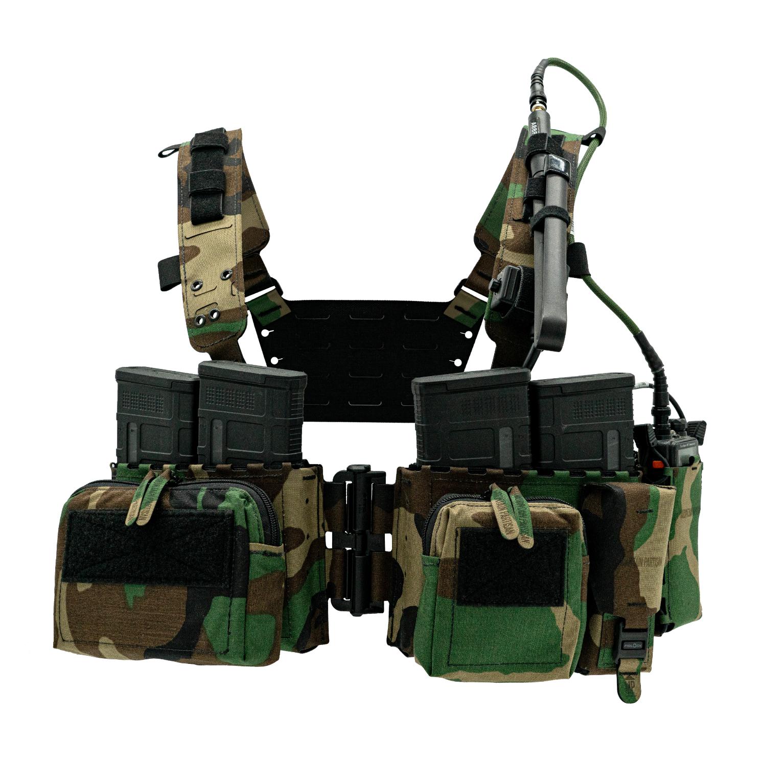Split Chest Rig (Precision Mod 5.56) | Mountain Partisan